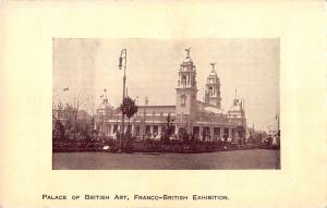 uk811 Franco-British Exhibition palace of british art london real photo uk