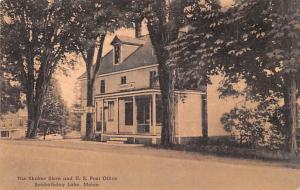 Store and U.S. Post Office Sabbathday Lake Maine ME USA Shaker Unused 