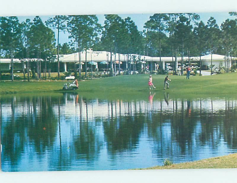 Pre-1980 GOLFING AT GOLF CLUB Freeport Grand Bahama Island Bahamas F6399