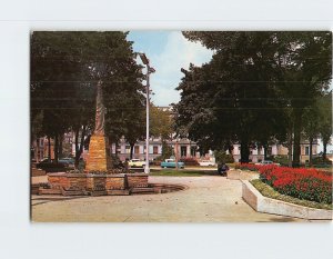 M-184135 Civic Center Park Boy Scout Monument & Court House Kenosha Wisconsin