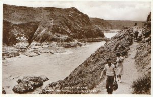 Channel Islands Postcard - Jersey Coastal Scene, Nr The Devil's Hole TZ6340