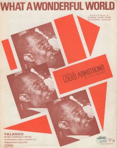 What A Wonderful World Louis Armstrong Sheet Music