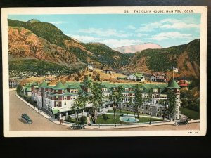 Vintage Postcard 1929 The Cliff House Manitou Colorado (CO)