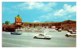 1950s/60s The Lamplighter Motel, Hobbs, NM Postcard *5F(3)3