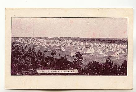 Canadian Military Camp Grounds, Tents, Kentville, Nova Scotia