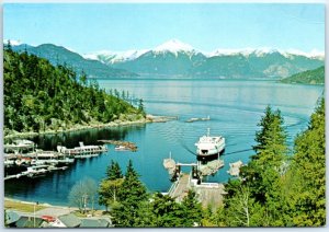 Postcard - M.V. Sechelt Queen, B.C. Ferries - Victoria, Canada 