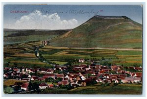 1922 Bad Oberdorf General View Houses Mountains Bad Hindelang Germany Postcard