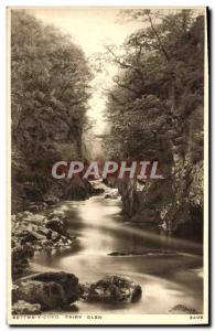 Postcard Old Bettws Y Coed Fairy Glen