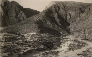 Sacramento Coahulia (Written on Back) Birdseye View c1910 Real Photo Postcard