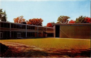Fine Arts Center, Grinnell College Grinnell IA Vintage Postcard B54