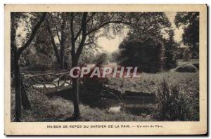 Old Postcard Home Repos Du Garden Of Peace A corner of the park