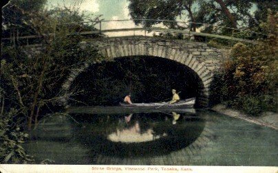 Stone Bridge, Vinewood Park - Topeka, Kansas KS