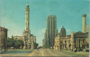 USA Chicago The City Beautiful Illinois Chrome Postcard 03.57