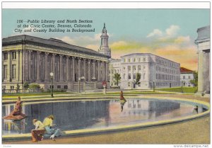 Public Library and North Section of the Civic Center, City and County Buildin...