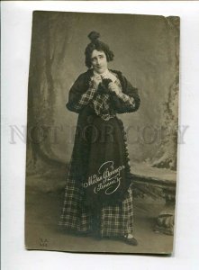 3139123 Medea FIGNER Italian OPERA SINGER La boheme PHOTO old