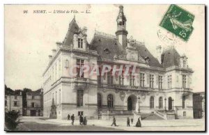 Niort Old Postcard the & # City 39hotel