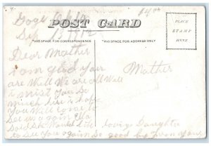1912 Residence Of OB Lippincott Hardware & Implement Dealer Gage OK Postcard