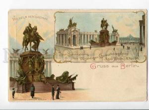 271136 GERMANY Gruss aus BERLIN POSTAL STATIONARY Miesler PC