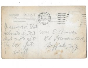 Band Practice World War I Mailed From Spartansburg South Carolina 1917