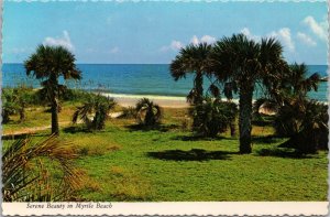 Serene Beauty in Myrtle Beach SC Postcard PC527