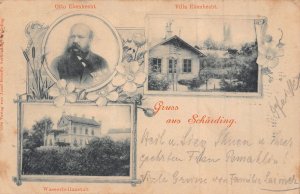 Scharding Austria~O Ebenhecht Kneipp Spa~villa-wasserheilanstalt-Henidl postcard