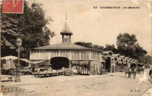 CPA COURBEVOIE Le Marché (412735)