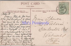 Genealogy Postcard - Spencer?, Darlaston Road, Walsall, Staffordshire GL1941