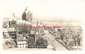 Canada, Quebec, Quebec City, RPPC, City Scene, Aerial View, Photo