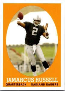 2007 Topps Football Card Jamarcus Russell Oakland Raiders sk20764