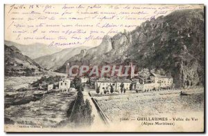 Postcard Old Guillaumes Vallee du Var