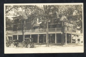 RPPC WILLOUGHBY OHIO DOWNTOWN OLD CARS VINTAGE REAL PHOTO POSTCARD