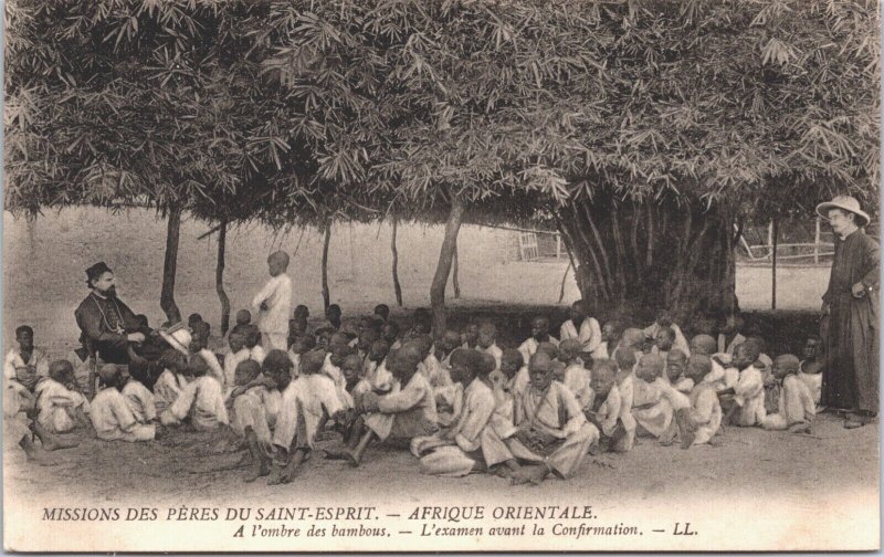 East Africa Missions Des Péres Du Saint Esprit Afrique Orientale Postcard 02.75