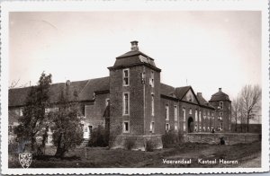 Netherlands Voerendaal kasteel Haeren Vintage RPPC C091