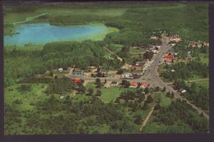 Bird's Eye View,Boulder Junction,WI Postcard