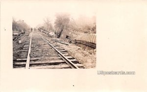Railroad Wreck 1915 - Hamestead, Iowa IA