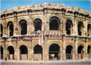 Modern Postcard Nimes (Gard) Les Arenes Amphitheater Romain (End after I J C)