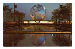 NY - NY World's Fair 1964-65. Unisphere, Fountain of the Continents
