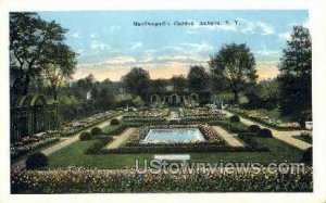 MacDougall's Garden in Auburn, New York