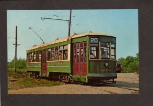 PA Ex Philadelphia Trolley Car Streetcar Nearside Pennsylvania Postcard