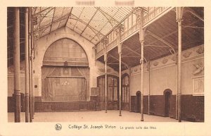 College St Joseph Virton, La Grande Salle des Fetes Belgium Unused 