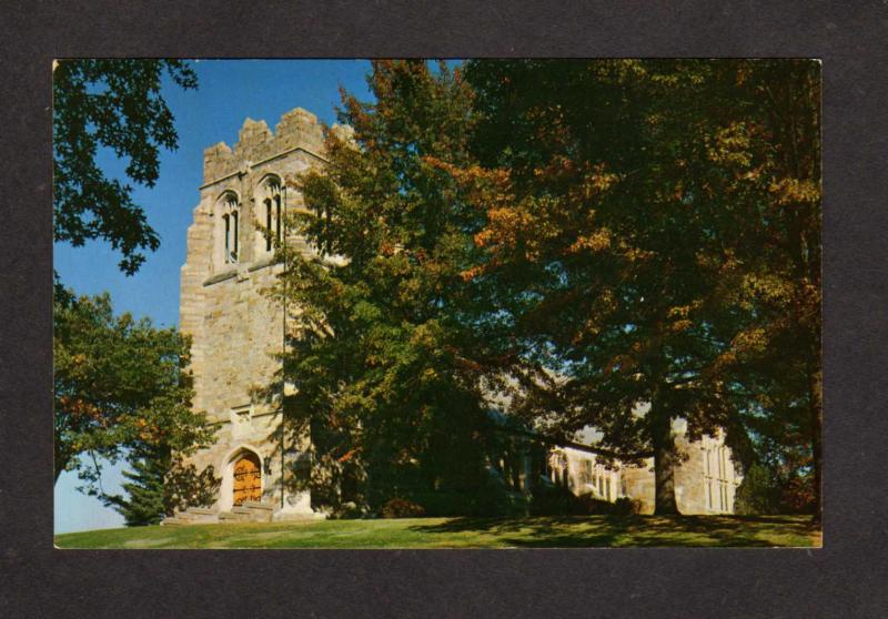 MA Russell Sage Chapel Northfield School For Girls Mass Massachusetts Postcard