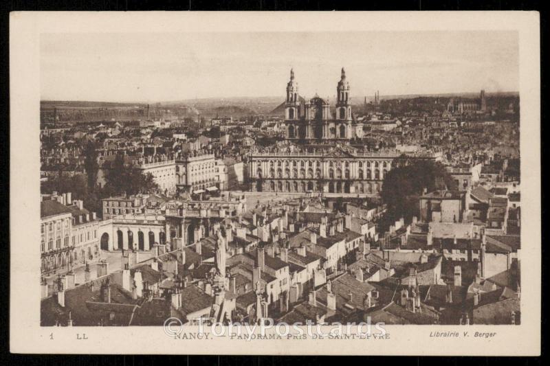 Nancy. - Panorama Pris de Sainte-Epvre