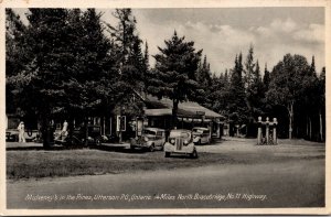 PC Mulveney's In The Pines Ontario No. 11 Highway Gas Station Cabins Canada