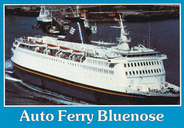 Canada C N Marine Ferry Bluenose Nova Scotia