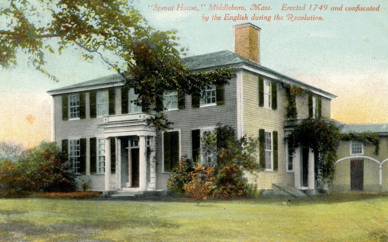 MA - Middleboro. Sproat House