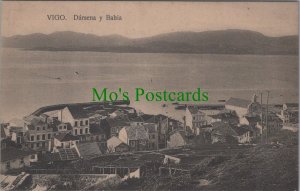 Spain Postcard - Vigo, Darsena y Bahia - Pontevedra, Galicia  RS33841