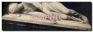Old Postcard Roma Maderno S Chiesa della Santa Cecilia