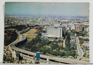 Tokyo Japan Hotel New Otani View 1968 to Gerber Family Norristown Pa Postcard P2