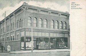 COFFEYVILLE KANSAS~S H KRESS 5 & 10 CENT-MOST MODERN STORE~1900s POSTCARD