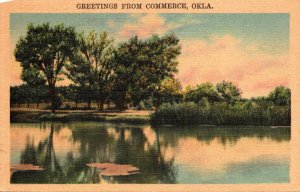 Oklahoma Greetings From Commerce 1947